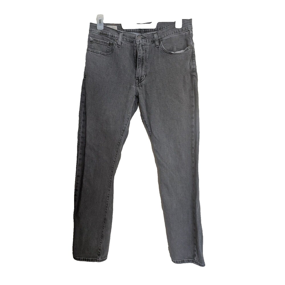 Levi's 511 Slim Fit Jeans Men's W34 L32 Grey Denim Casual Pants